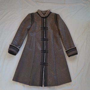 Mongolian Shearling Leather Coat